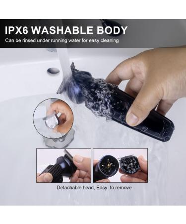 Hatteker 8-in-1 Beard & Mustache Trimmer for Men | Waterproof Hair Clipper & T-Blade Electric Razor | Cordless Grooming Kit & Gift for Men - Buy Online on SooperMarket.com