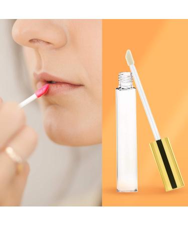 Vumdua 30 Pcs 10ml Empty Lip Gloss Tubes Containers - Refillable Gold Lip Balm Bottles for DIY Makeup and Homemade Lip Balm Samples - Buy Online on SooperMarket.com