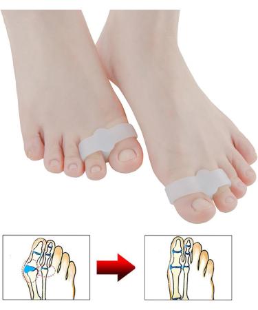 Shop Reusable Silicone Hammer Toe Spacers Orthotic Toe Spreaders for Hammer Toe Relief & Prevention | Portable Foot Care Solutions - Buy Online on SooperMarket.com