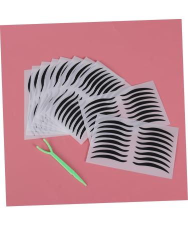 PLAFOPE 80 Pairs Eyeliner Eyeshadow Sticker Eyeliner Stickers LED Eyeliner Strip Crease Eyeline Tape Black - Buy Online on SooperMarket.com