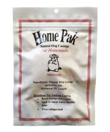 Natural Hog Casings for Sausage - Home Pack - 32mm to 35mm - Quality Brand Casings