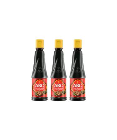 ABC Sweet Soy Sauce Kecap Manis 275ml Halal (Pack of 3) by CNMART
