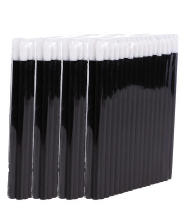 Microfibre Cleaning Sticks for Eyelash Extension Lint-Free Black 50-500 Pieces (200)