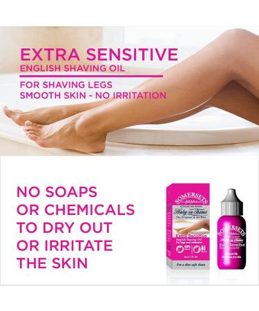 Somersets Maximum Glide Extra Sensitive Shaving Oil for Women 35 ml | Best International Shipping - Buy Online on SooperMarket.com