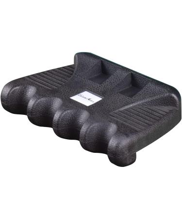 GAMESUN 4 Holes Weighted Pool Cue Holder with 4 Chalks - Cue Sticks Organizer - Buy Online on SooperMarket.com