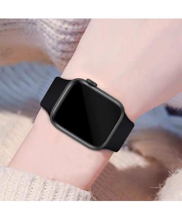 Acrbiutu Silicone Sport Band for Apple Watch 38/40/41mm - Black, S/M - Buy Online on SooperMarket.com