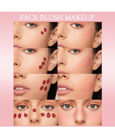 Aaiffey Soft Cream Liquid Blush - Lightweight Cheek Makeup with Cushion Applicator - Buy Online on SooperMarket.com