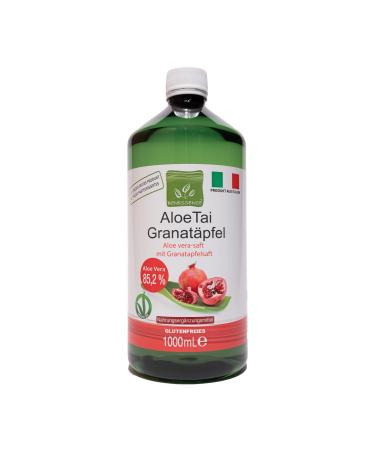 Benessence - Aloe Pomegranate: Aloe Vera Juice with Pomegranate - 1L Aloe Vera Juice with Pomegranate 1 l (1 pack)