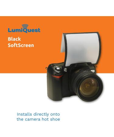 LumiQuest Soft Screen Flash Diffuser for Digital SLR Cameras - Black - Buy Online on SooperMarket.com