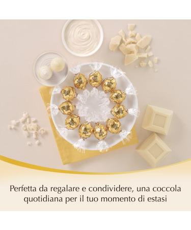Lindt Lindor White Chocolate Balls - 1kg Large Pack | Delicately Melting Filling | Perfect Chocolate Gift | International Shipping Available - Buy Online on SooperMarket.com