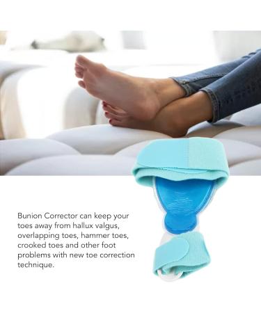 Alomejor Bunion Corrector - Adjustable Orthopedic Toe Straightener in Lake Blue - Buy Online on SooperMarket.com