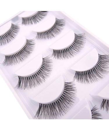 Bluelans 5 Pairs Long Fake Eye Lash False Eyelashes Extension Makeup - Buy Online on SooperMarket.com