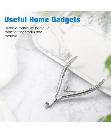FERYES Cuticle Clipper - Professional Grade Stainless Steel Cuticle Remover Tool - 6mm Jaw - Silver | 1 Piece - Buy Online on SooperMarket.com