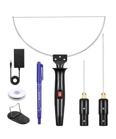 GOCHANGE 3 in 1 Foam Cutter Electric Cutting Machine Pen Tools Kit  100-240V /18W Styrofoam Cutting Pen with Electronic Voltage Transformer Adaptor