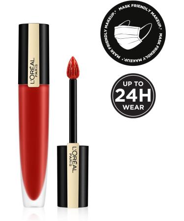 L'Or al Paris Rouge Signature Matte Liquid Lipstick - 115 I Am Worth It - 41ml - Buy Online on SooperMarket.com