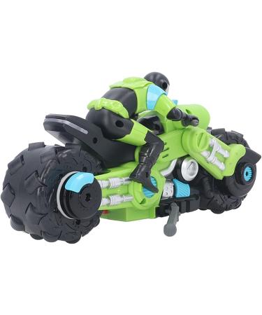 Remote Control Motorcycles RC Motorcycle 360 Degree Stunts Sturdy Body and Transmitter 114.8ft Remote Control Distance for Outdoor Green - Buy Online on SooperMarket.com