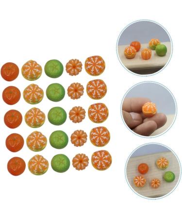 ibasenice 250 Pcs Artificial Orange Fruit Pendant Resin Charms Oranges Decoration Fruit Charms for Jewelry Making Jewelry Making Fruit Charms Miniature Accessories Earrings 3d Food - Buy Online on SooperMarket.com