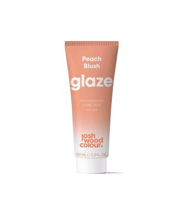 Josh Wood Colour Glaze (Peach Blush) - Semi-permanent Hair Mask - Ammonia-free - Conditions and nourishes hair - Lasts up to 3-5 washes - For blonde hair - 100% Vegan - Cream (100ml)
