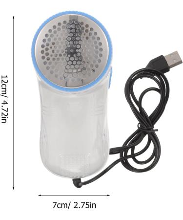 Premium Portable Fabric Shaver & Lint Remover - Ideal for Clothes Sweaters and Furniture | Two Blades & Electrostatic Brush - Buy Online on SooperMarket.com