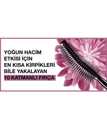 Maybelline Lash Sensational Mascara, Intense Black - Lengthening and Volumizing Formula - Buy Online on SooperMarket.com