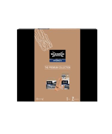 WILKINSON SWORD - Barber's Style for Men | The Premium Collection | Hydro 5 Shave Razor | 5 Refill Blades | Razor Holder