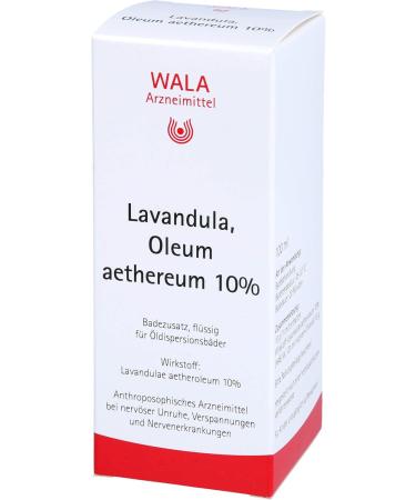 Buy WALA Lavandula Oleum Aethereum 10% Bath Additive - 100 ml | Relaxing Essential Oil for Soothing Baths - International Shipping Available - Buy Online on SooperMarket.com