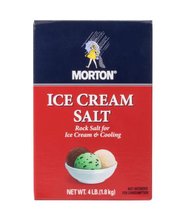 Morton - Ice Cream Salt - 4 lbs. (Pack of 2)