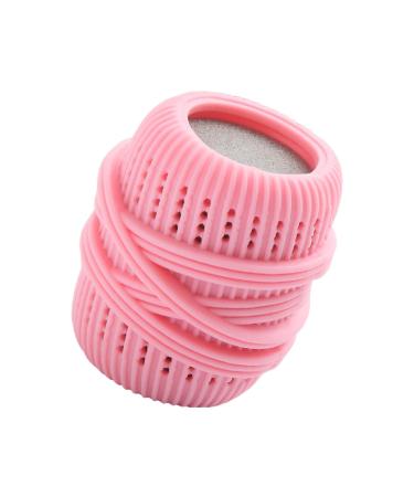 MULAIDI TPE Laundry Ball Multifunction Cleaning Remover Supplies For Bedroom Sofa Blanket Throw Blanket Cleaning Laundry Ball For Washing Machine Pink