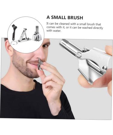 Housoutil Nose Hair Trimmer Set - Precision Scissors & Clipper for Grooming | Best Nose Hair Removal Tools - Buy Online on SooperMarket.com
