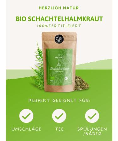 Buy Organic Horsetail Herb Tea 250g - 100% Pure Field Horsetail Loose & Cut Herbal Tea | International Shipping Available - Buy Online on SooperMarket.com