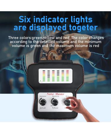 Chassis Ear Automotive Engine Noise Finder Tool | 6 Channel Sound Detector for Troubling Engine Noises | International Shipping Available - Buy Online on SooperMarket.com