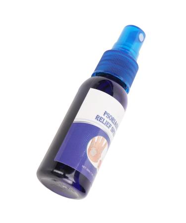 ZJchao 2pcs 30ml Psoriasis Relief Solution Spray Relieve Itching Psoriasis Treatment Spray for Skin Hand Foot