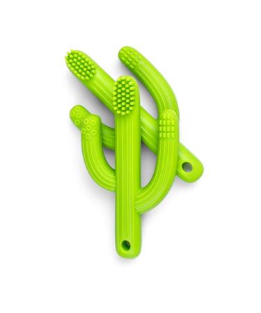 Giligums 58343 Cactus Teether Ring for Babies | 100% Food-Grade Silicone | BPA Free Baby Toothbrush & Dental Aid | Soft Teething Relief for 3 Months+ - Buy Online on SooperMarket.com