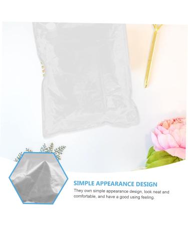 FRCOLOR Foldable Travel Bag Set - 6pcs Clear Airport Liquid Bags Transparent Travel Accessories 53x48cm - Ideal for International Travel - Buy Online on SooperMarket.com