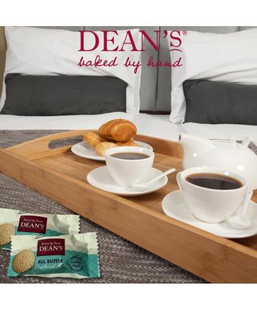 Deans Shortbread Biscuits Individually Wrapped - Bulk Box of 100 Single Packs of Luxury Scottish All Butter Rounds. Multipacks Ideal For Your Lunchbox Hotel or B&B. Best Served With Tea Or Coffee. 100 Single All Butter Shortbread Minis - Buy Online on SooperMarket.com