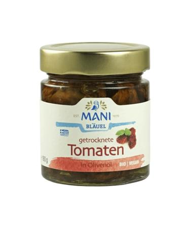 MANI Bl uel Getrocknete Tomaten in Oliven l Bio GR-BIO-03 180g (vegan) 1 x 180 gr