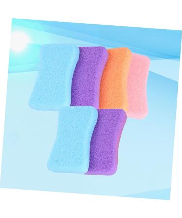 FRCOLOR Pumice Stone Foot Scrub Natural Sponge Rubber Practical Skin Remover Natural Sponges Foot Scraper Sponges for Cleaning Foot Sponge Washer Foot File Scrub Feet Man Pack of 6 - Buy Online on SooperMarket.com