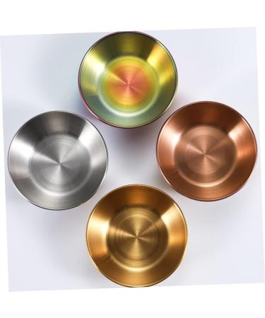 MAGICLULU 24 Pcs Silver Sauce Dish Dipping Sauce Seasoning Dish Stainless Steel 9x9cmx3pcs Silverx3pcs - Buy Online on SooperMarket.com