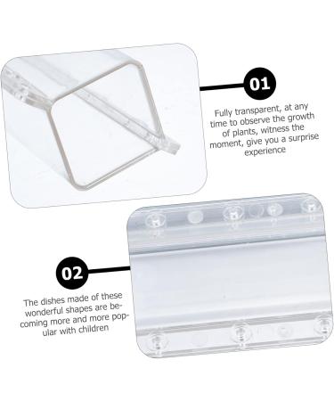 Milisten 6 Pcs Square Cucumber Molds Vegetables Fruit Avocado Tool Cucumber Shaping Mold Garden Tools Gourd - Buy Online on SooperMarket.com