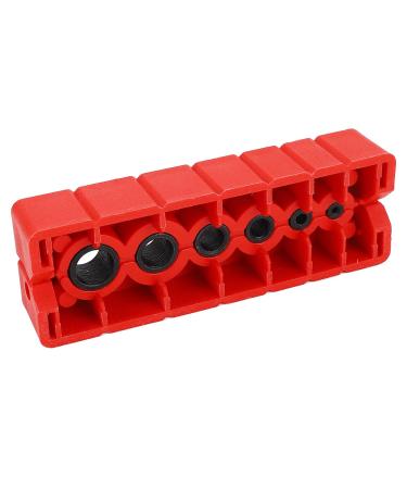 Woodworking Drilling Guide High Speed Steel Portable Drill Guide Simple Operation Precise Drilling DIY - Buy Online on SooperMarket.com