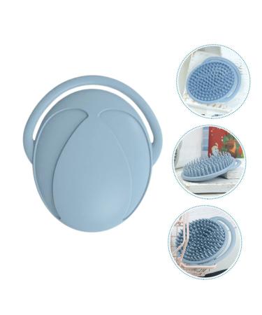 Hemoton Silicone Shampoo Brush for Babies and Kids - Blue - Buy Online on SooperMarket.com