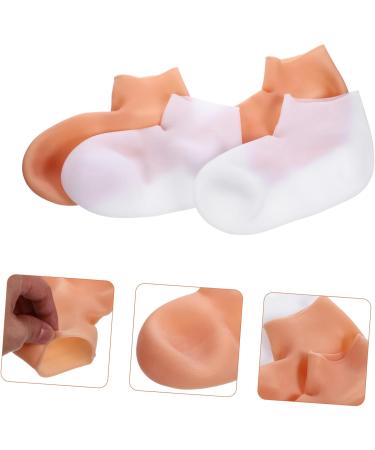 minkissy 8 Pairs Exfoliating Moisturizing Socks Cotton spa Socks Overnight spa Socks feet Care Socks Foot moisturizing Socks feet Repair Socks Lotion sebs Miss Sole of Foot Torn Socks - Buy Online on SooperMarket.com