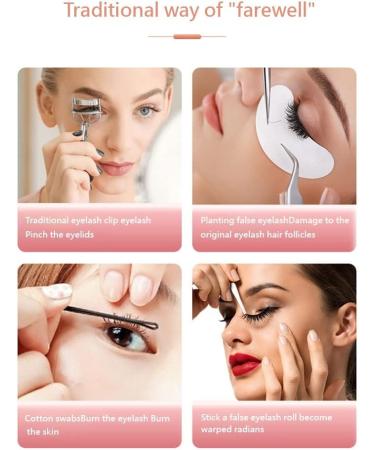 Aposous Heated Eyelash Curler Electric Temperature Control Charging Mini Portable Electric Perm Eyelash Curler Blue - Buy Online on SooperMarket.com