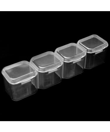 KVSERT 2X 56 Grid Tool Diy Removable Clear Plastic Organizer Nail Art Rhinestone - Buy Online on SooperMarket.com