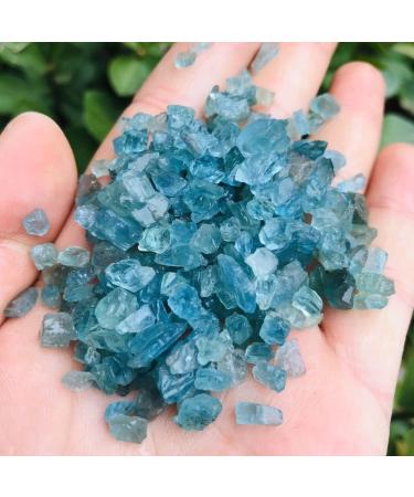 100G Rough Gemstone Natural Blue Apatite Raw Stone Gravels Can be Used for (Color : 100G) JZIGTDEM - Buy Online on SooperMarket.com