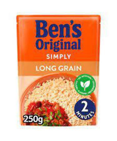 MASBens Original Long Grain Microwave Rice 250g-Food