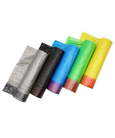 Thickened Large Garbage Bag Household Automatic Closing Garbage Bag Portable Kitchen Point-Off Drawstring Garbage Bag