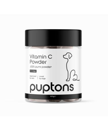 Vitamin C Powder for Dogs 100g (200 scoops) | Puptons