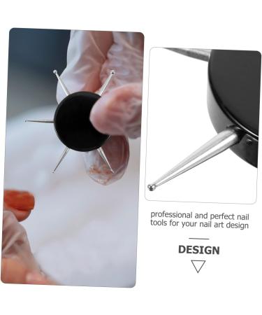Healeved Nail Art Drill Pen Nail Tools for Nail Art Bling Dotting Pen Tool Circular Nail Dotting Tool Picker Women Manicure Dotting Tools Nail Art Tip Dotting Pens Acrylic Gem Multifunction - Buy Online on SooperMarket.com