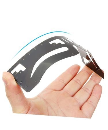 Beavorty 6 Pcs Eyebrow Ruler and Stencil Set - Brow Shaping Template, Eyebrow Stamp, Mapping String, and Makeup Supplies - Buy Online on SooperMarket.com